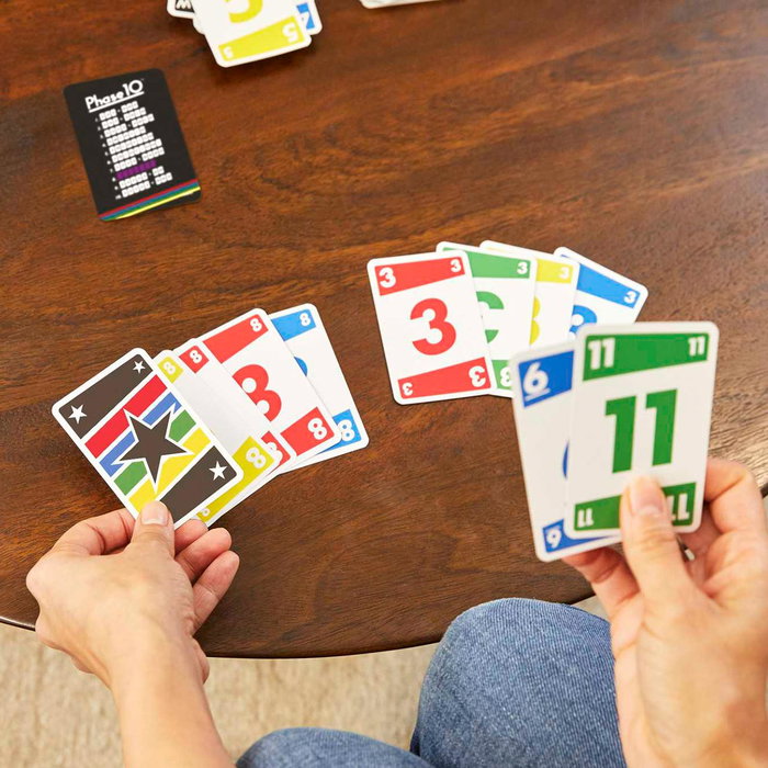 Mattel Games Phase 10 - Jeu de cartes de rami (108 cartes)
