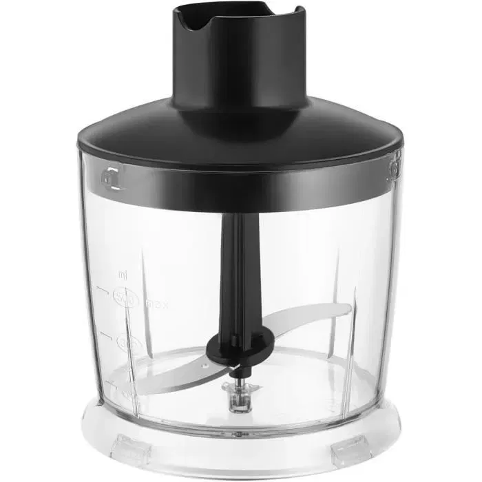 Sencor SHB 6302BK Mixeur plongeant 4 en 1 1200W - Pied inox, fouet, hachoir, mousseur à lait - Noir Sencor SHB 6302BK Mixeur plongeant 4 en 1 1200W - Pied inox, fouet, hachoir, mousseur à lait - Noir