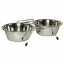 Kerbl Mangeoire Double pour Chien avec 2 Gamelles de 900 ml