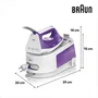 Braun CareStyle 1 IS1014VI Violet / Blanc