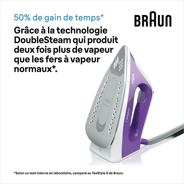 Braun CareStyle 1 IS1014VI Violet / Blanc