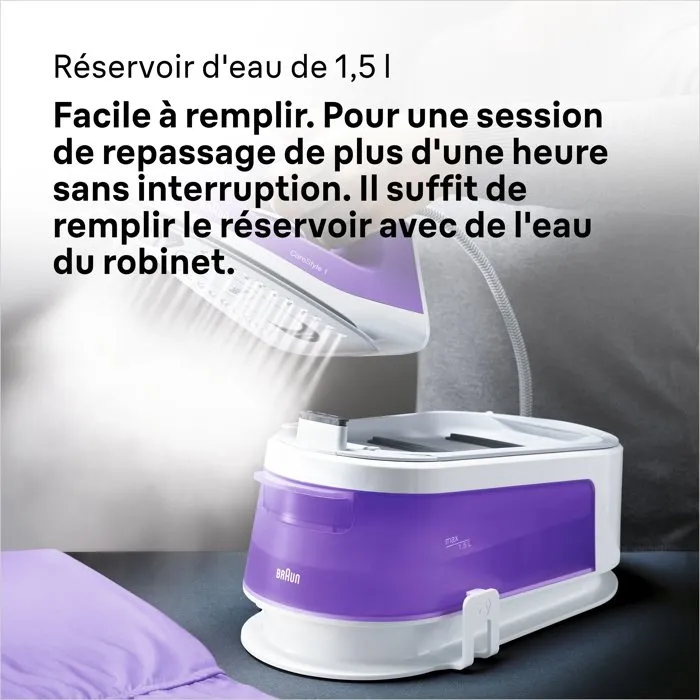 Braun CareStyle 1 IS1014VI Violet / Blanc