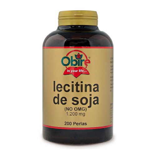 OBIRE Lecitina de Soja IP 1200mg, 200 perlas OBIRE Lecitina de Soja IP 1200mg, 200 perlas