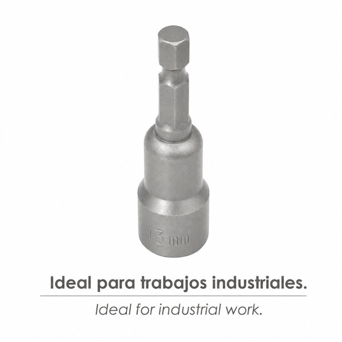 WOLFPACK LINEA PROFESIONAL Clé à pipe magnétique 13 mm (2 unités)
