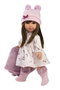 Llorens Poupon Sara 35 cm - Poupée en tissu sans mécanisme, pour enfant à partir de 3 ans