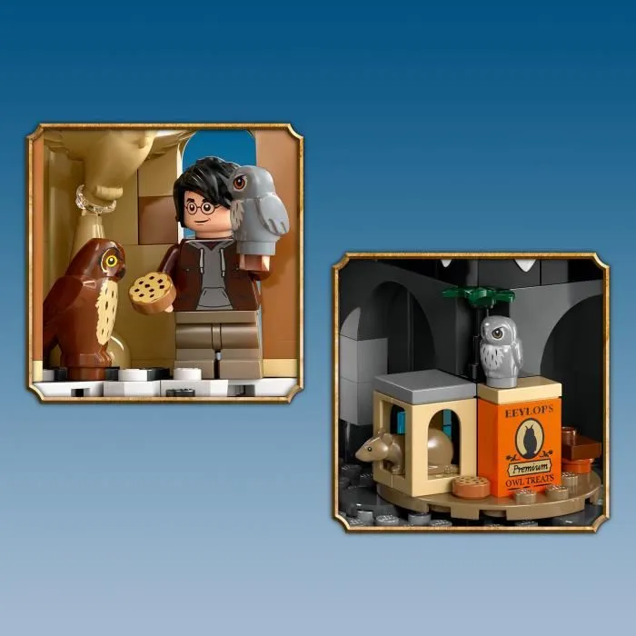 LEGO Harry Potter 76430 La Volière du Château de Poudlard, Jouet d'Animaux Magique pour Enfants dès 8 ans
