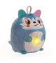 Clementoni - Peluche loup lumineux avec sons - 16x12x12 cm - Âge minimum recommandé : 0 mois