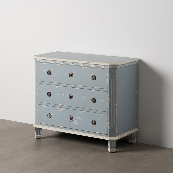 BigBuy Home Commode Gris 92 x 46 x 81 cm BigBuy Home Commode Gris 92 x 46 x 81 cm