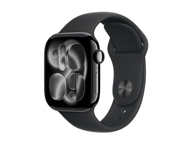 Apple Montre Connectée Watch Series 11 GPS + Cellular 42mm Noir Azabache Apple Montre Connectée Watch Series 11 GPS + Cellular 42mm Noir Azabache