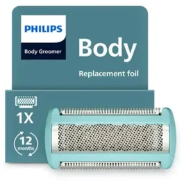 Philips BG2010/43 Tête de rasage de rechange avec grille intégrée pour Bodygroom