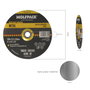 Wolfpack LINEA PROFESIONAL Disco de coupe abrasif métal 230x3,2x22 mm