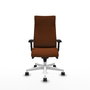 Piqueras Y Crespo Fauteuil Albacete Marron avec mécanisme synchrone et accoudoirs 2D