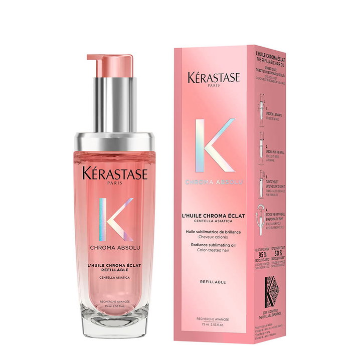 Kerastase CHROMA ABSOLU Huile Sublimatrice Radiante Rechargeable 75 ml