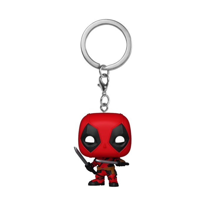 FUNKO Llavero Pocket POP Marvel Deadpool & Wolverine Deadpool