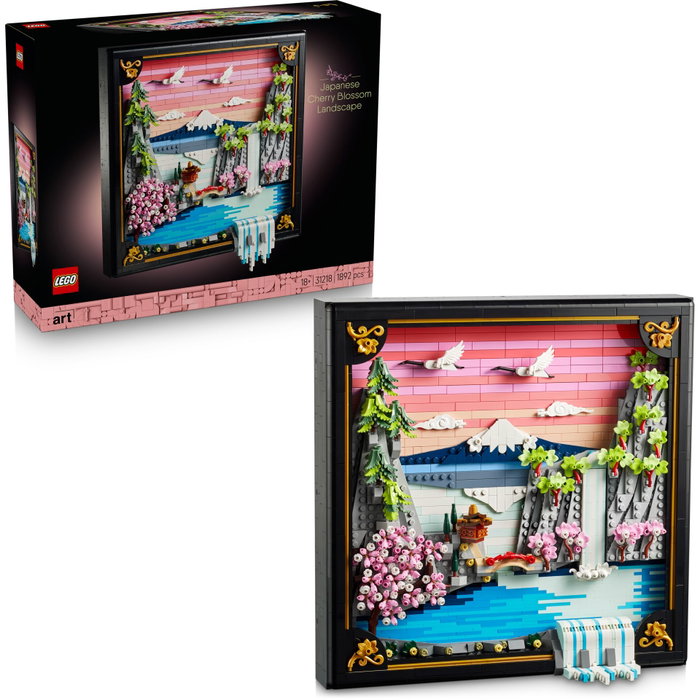 LEGO Art 31218 Les Cerisiers en Fleurs - Paysage Japonais