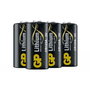 GP CR123A Batterie Lithium 4 U, pile haute performance pour appareils intelligents, détecteurs de fumée, lampe torche, longue durée de vie 10 ans, -40°C à +60°C