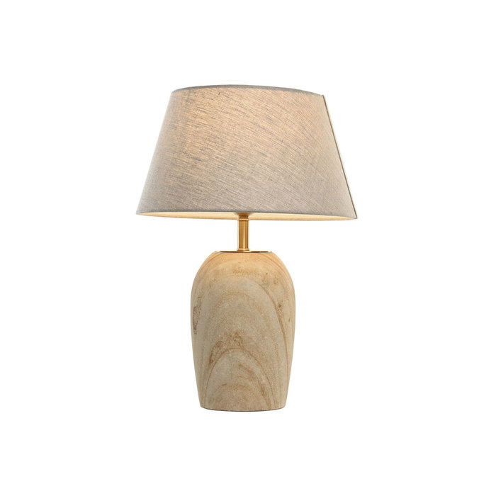 Lampe de bureau Home ESPRIT Beige Doré Naturel 50 W 220 V Lampe de bureau Home ESPRIT Beige Doré Naturel 50 W 220 V