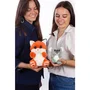 Cutydoos FLAME Renard orange brûlé - Peluche réaliste 23 cm pour collection - Peluche française ultra douce