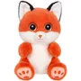 Cutydoos FLAME Renard orange brûlé - Peluche réaliste 23 cm pour collection - Peluche française ultra douce
