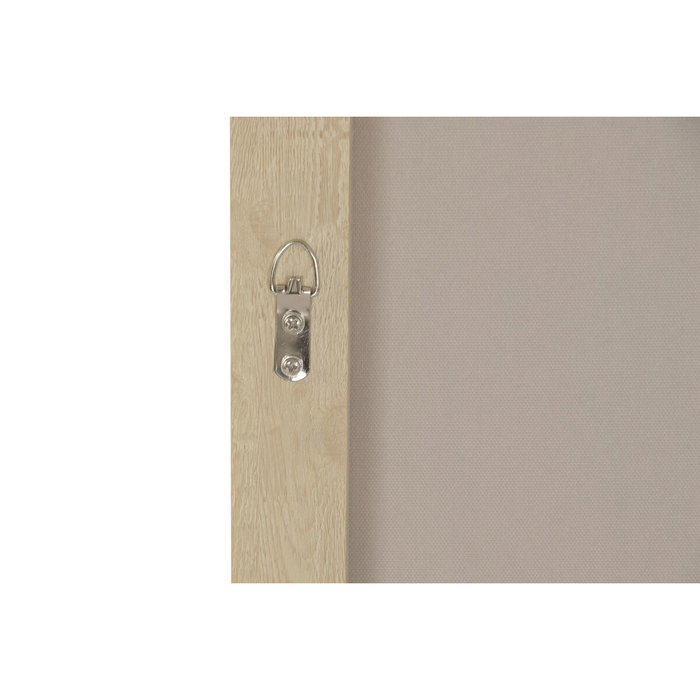 Home ESPRIT Toile Abstrait Urbaine Noir Beige (2 Unités)