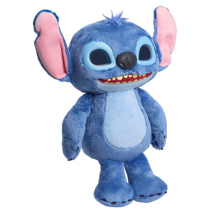 JUST PLAY Peluche Interactive Stitch Many Moods avec Yeux LCD JUST PLAY Peluche Interactive Stitch Many Moods avec Yeux LCD