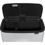 Brabantia Bo Touch Bin blanc, 11 + 23 L