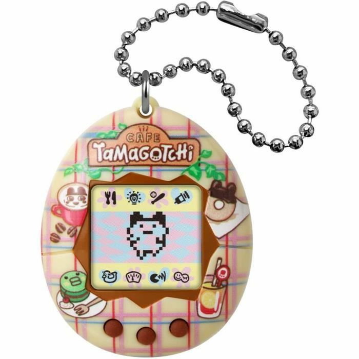 Bandai Tamagotchi Original Tama Café - Marron et beige Bandai Tamagotchi Original Tama Café - Marron et beige
