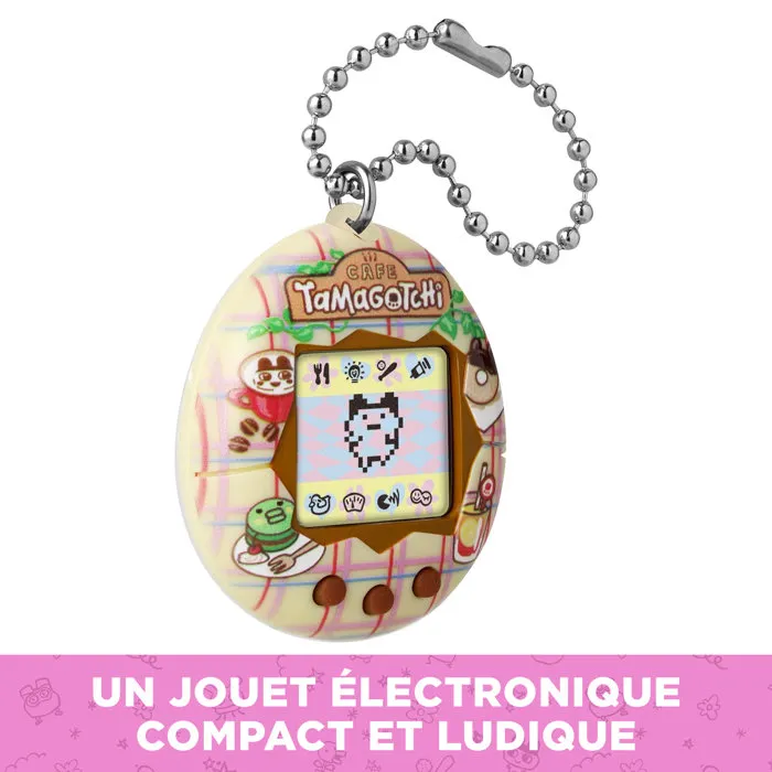 Bandai Tamagotchi Original 42997 Tama Café - Animal de compagnie virtuel - Version rétro Bandai Tamagotchi Original 42997 Tama Café - Animal de compagnie virtuel - Version rétro