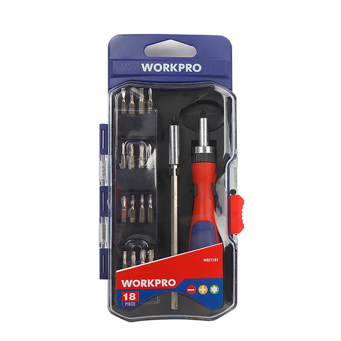 Workpro Jeu de tournevis 18 Pièces