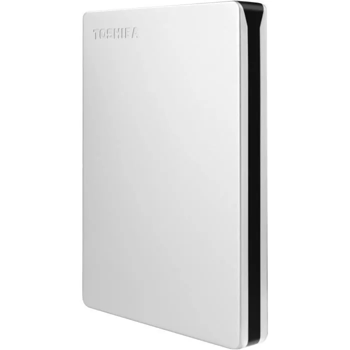 Toshiba Disque Dur Externe Canvio Slim 2 To Argent TOS4260557510698