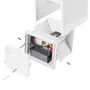 Applique LED Extérieure 2x5W 100Lm/W IP65 Blanc Chaud 2700K HO-APL06-IP65-W-WW