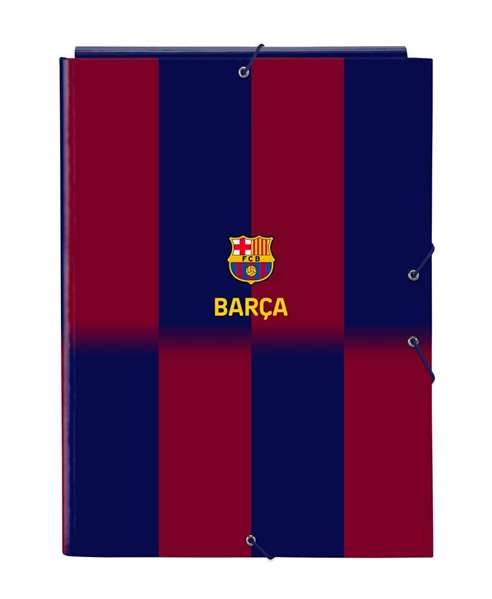 Safta Carpeta FCB Barcelona 1ª Equip. 25/26 - Classeur folio 3 rabats FC Barcelone 26x33.5x2.5 cm - À partir de 3 ans Safta Carpeta FCB Barcelona 1ª Equip. 25/26 - Classeur folio 3 rabats FC Barcelone 26x33.5x2.5 cm - À partir de 3 ans