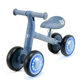 Kinderkraft Cutie Flash Tricycle 4 roues LED bleu