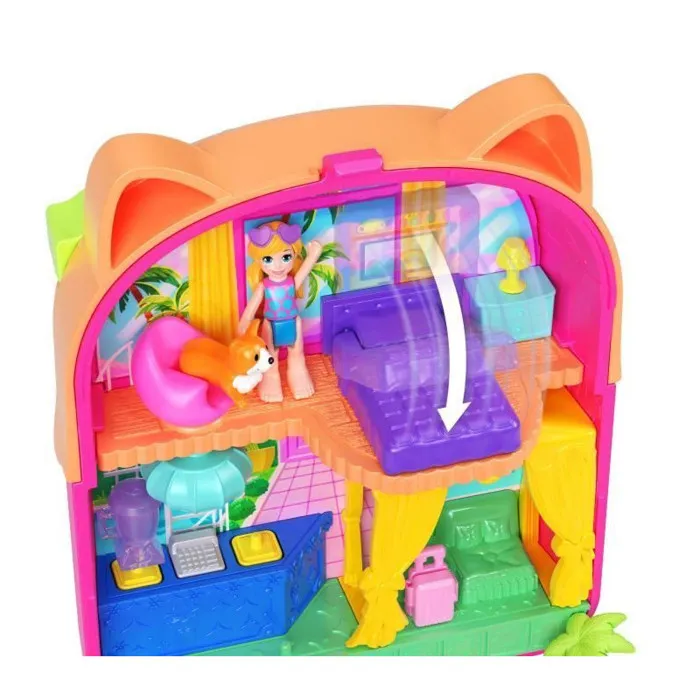 Mattel Estuche Hotel Gatito Polly Pocket Mattel Estuche Hotel Gatito Polly Pocket