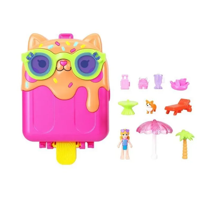 Mattel Estuche Hotel Gatito Polly Pocket Mattel Estuche Hotel Gatito Polly Pocket