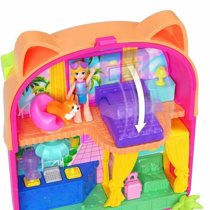 Mattel Estuche Hotel Gatito Polly Pocket Mattel Estuche Hotel Gatito Polly Pocket