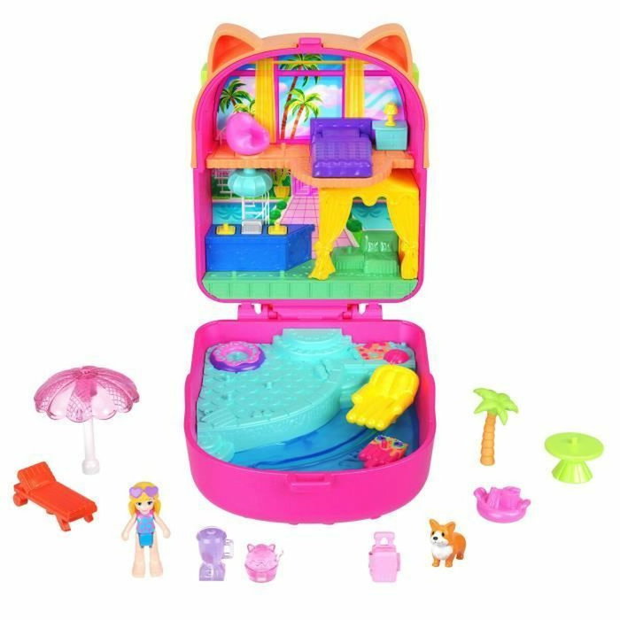 Mattel Estuche Hotel Gatito Polly Pocket Mattel Estuche Hotel Gatito Polly Pocket