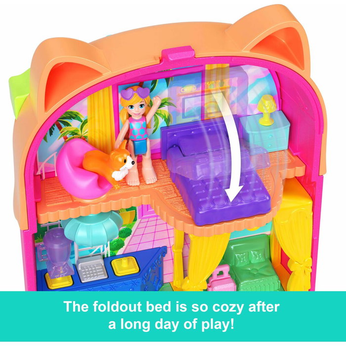 Mattel Estuche Hotel Gatito Polly Pocket Mattel Estuche Hotel Gatito Polly Pocket