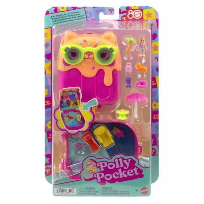 Mattel Estuche Hotel Gatito Polly Pocket Mattel Estuche Hotel Gatito Polly Pocket