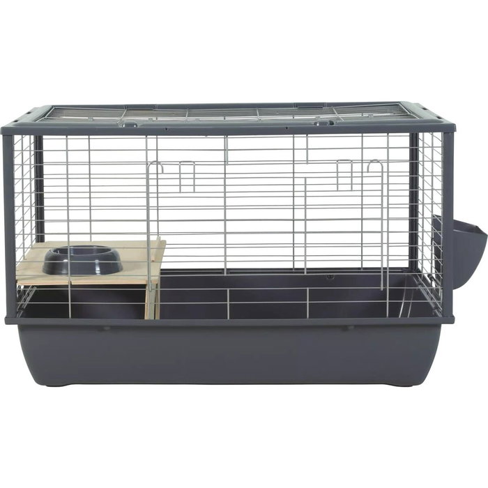 Zolux Cage Néolife Gris 101,5 x 54 x 51 cm pour Lapin et Rongeur