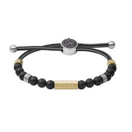 Bracelet Homme Diesel DX1269710 Acier inoxydable Noir