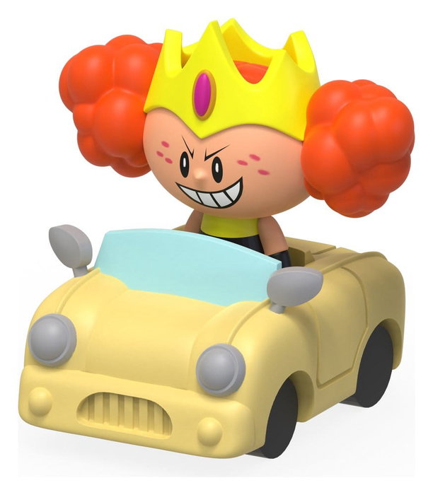 Beast Kingdom Toys The Powerpuff Girls Pull Back Car Blind Box Assortiment de 6