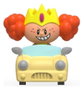 Beast Kingdom Toys The Powerpuff Girls Pull Back Car Blind Box Assortiment de 6