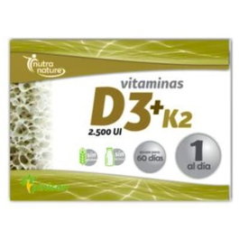 PINISAN Vitamine D3+K2 60 capsules