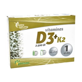 Pinisan Vitamine D3+K2 60 capsules