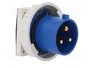 PAWBOL Connecteur d'alimentation AC mâle 32A 400V AC IP67