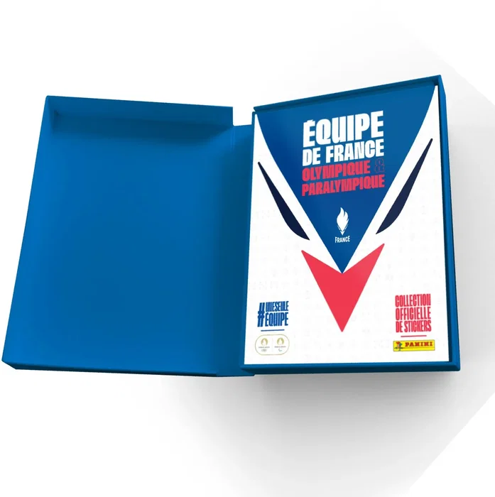 Panini - Album de Stickers JO 2024 Équipe de France - Coffret Premium avec Album + 20 Pochettes + 3 Pochettes Offertes - 461 Stickers Panini - Album de Stickers JO 2024 Équipe de France - Coffret Premium avec Album + 20 Pochettes + 3 Pochettes Offertes - 461 Stickers