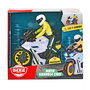 Smoby Moto à friction Guardia Civil avec figurine, lumière et son 17 cm