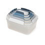 Joseph Joseph Nest Lock Ensemble de 5 Boîtes de Conservation Bleu