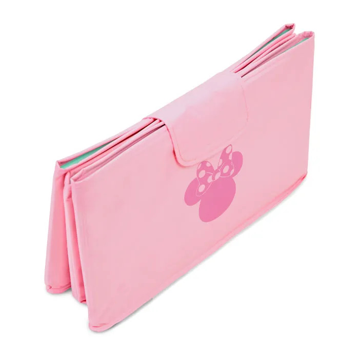 Bright Starts Baignoire pliable de voyage Disney Baby Minnie Mouse, Doublure imperméable, Facile à nettoyer, Pour bébé et enfant de 12 mois à 5 ans Bright Starts Baignoire pliable de voyage Disney Baby Minnie Mouse, Doublure imperméable, Facile à nettoyer, Pour bébé et enfant de 12 mois à 5 ans